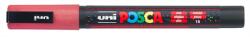 POSCA Filc UNI Posca PC-3ML 0, 9-1, 3mm csillámló piros