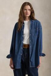 Ralph Lauren farmering női, galléros, relaxed, 211959035 - kék L