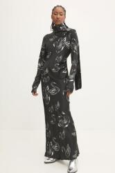 MSGM ruha fekete, maxi, harang alakú, 3742MDA27.247853 - fekete 38