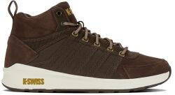 K Swiss bőr sportcipő VISTA TRAINER MID WNT barna, 07145.229. M - barna Férfi 41