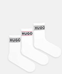 HUGO zokni 3 pár fehér, női, 50517669 - fehér 39-42