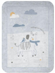  Kikkaboo takaró polár 110x140cm zebra - kreativjatek