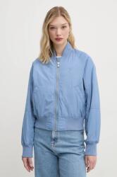 Tommy Jeans bomber dzseki női, átmeneti, oversize, DW0DW19316 - kék L
