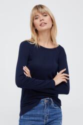 Benetton pamut hosszúujjú sötétkék - sötétkék L - answear - 6 090 Ft