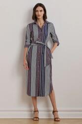 Ralph Lauren pamut ruha midi, egyenes, 200962683 - többszínű 34