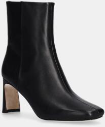 Marciano Guess bőr csizma BOOTIE EMBELLISHMENT fekete, női, magassarkú, 4BGZ27 7103A - fekete Női 40