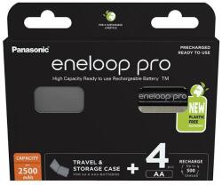 Panasonic Panasonic Eneloop BK-3HCDEC4BE AA 2500mAh ceruza akku 4db/csomag (BK3HCDEC4BE-N) - tonerpiac