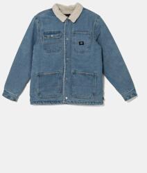 Vans gyerek farmerkabát BY Drill Chore Denim Sherpa Coat VN000K5FCDX1 - kék 139.5-151
