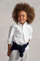 Ralph Lauren gyerek ing pamutból fehér, 322677133001 - fehér 109-116