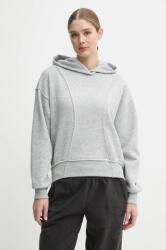 Champion felső szürke, női, melange, kapucnis, 117468 - szürke XL
