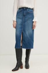 Pepe Jeans farmer szoknya MIDI SKIRT HW midi, ceruza fazonú, PL901186IA0 - kék S