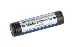 KeepPower 3500mAh KeepPower 18650 Baterie reincarcabila NK072-1x Format 18650 Conținutul pachetului 1 Bucată (NK072-1x)