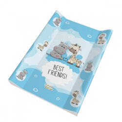Babastar merev pelenkázó lap 50*70 cm - Best friend's ! kék - babastar