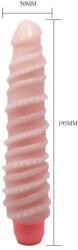 LyBaile Flexi csavart bordázatú vibrátor 19, 5 cm