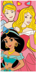 Exity Disney Hercegnők Heart fürdőlepedő, strand törölköző 70*140cm (Fast Dry) NETEPRI1401 (NETEPRI1401)