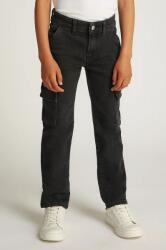 Calvin Klein Jeans gyerek farmer REG. STRGHT IB0IB02300 - fekete 164