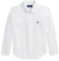 Ralph Lauren gyerek ing pamutból fehér, 322967600003 - fehér 94-100