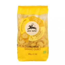 Alce Nero Bio Durum Conchiglie (kagyló) 500g - alommano