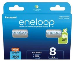 Panasonic Panasonic Eneloop BK-3MCDE/8BE AA 2000mAh ceruza akku 8db/csomag (BK3MCDE-8BE) - iconink