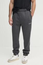 Pepe Jeans melegítőnadrág DAMIAN JOGGER szürke, sima, PM211801 - szürke S