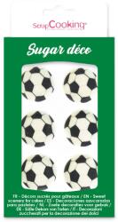Scrapcooking Cukor dekoráció - Futball labda 6 db