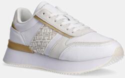 Tommy Hilfiger sportcipő LUX MONOGRAM RUNNER - fehér Női 40