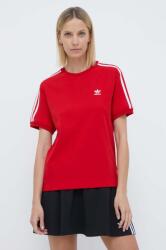 Adidas t-shirt 3-Stripes Tee női, piros, IR8050 - piros M