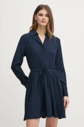 Tommy Hilfiger ruha sötétkék, mini, harang alakú, WW0WW44020 - sötétkék 40