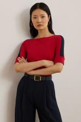 Lauren Ralph Lauren pamut póló női, piros, 200957589 - piros S