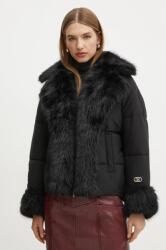 Marciano Guess rövid kabát ZOE női, fekete, téli, 4BGL15 7188A - fekete 42