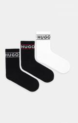 HUGO zokni 3 pár fekete, női, 50517669 - fekete 39-42