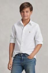 Ralph Lauren gyerek ing pamutból fehér, 323677133001 - fehér 140-149