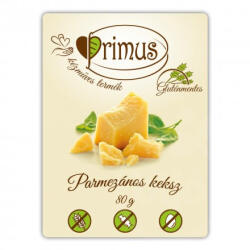 Primus gluténmentes parmezános keksz 80 g - perfectlife
