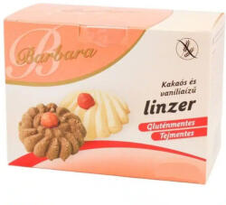 Barbara gluténmentes kakaós és vanília ízű linzer 150 g