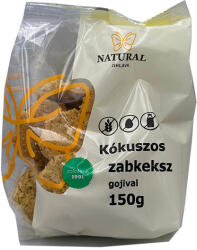 Natural Jihlava gluténmentes zabkeksz kókusszal és gojival 150 g - perfectlife