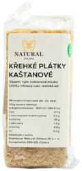  Natural extrudált gesztenye szeletek 49 g