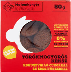 majomkenyér törökmogyorós keksz 50 g (Gluténmentes)