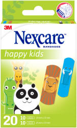 Nexcare sebtapasz happy kids állatos vegyes minták 20 db - perfectlife