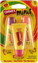 Carmex ajakápoló mini pack (eper, cseresznye, ananász-menta) 3x5g 15 g - perfectlife