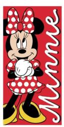 Jerry Fabrics Minnie egér piros törölköző 70x140 cm (VO-FA-208963)