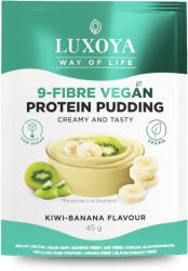 Complex Fiber Pudding Kiwi-banán ízű vegán rostpuding fehérjével 45 g - Complex fiber pudding Luxoya (KBIRFV45G)
