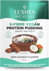 Complex Fiber Pudding Rumos-kókuszos csokoládé ízű vegán rostpuding fehérjével 45 g - Complex fiber pudding Luxoya (RKCSIRFV45G)