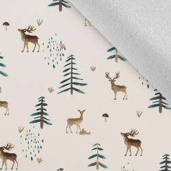 Takoy Rugalmas téli softshell szarvas az erdőben - nagyított minta