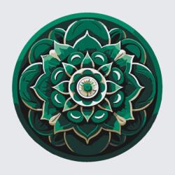  Mandala 8 - Számfestő készlet kereten 40x40