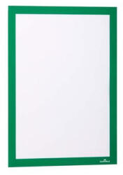 DURABLE Infokeret, A4, öntapadó háttal, DURABLE "DURAFRAME®", zöld (487205)
