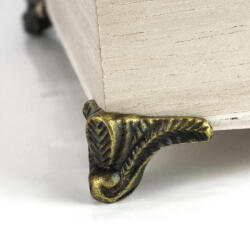 Fém dobozláb + csavarok 4db/csomag - csinaldmagadshop - 590 Ft