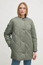 United Colors of Benetton kifordítható dzseki női, zöld, átmeneti, oversize, 23P8DN06M - zöld M