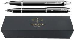 Parker Set pix+stilou Parker IM Royal negru lucios cu accesorii cromate (PAR-SETPSIMRNLC)