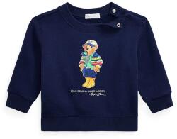 Ralph Lauren baba felső sötétkék, nyomott mintás, 320975028001 - sötétkék 75-79