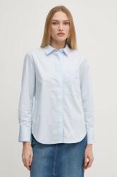 Pedro del Hierro pamut ing női, galléros, relaxed, 6638230 - kék XXL